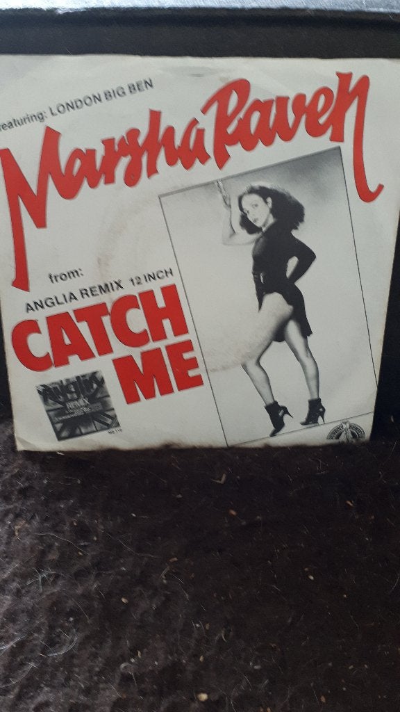 marcha raven - catch me  j, Gebruikt, 7 inch, Ophalen of Verzenden, Pop