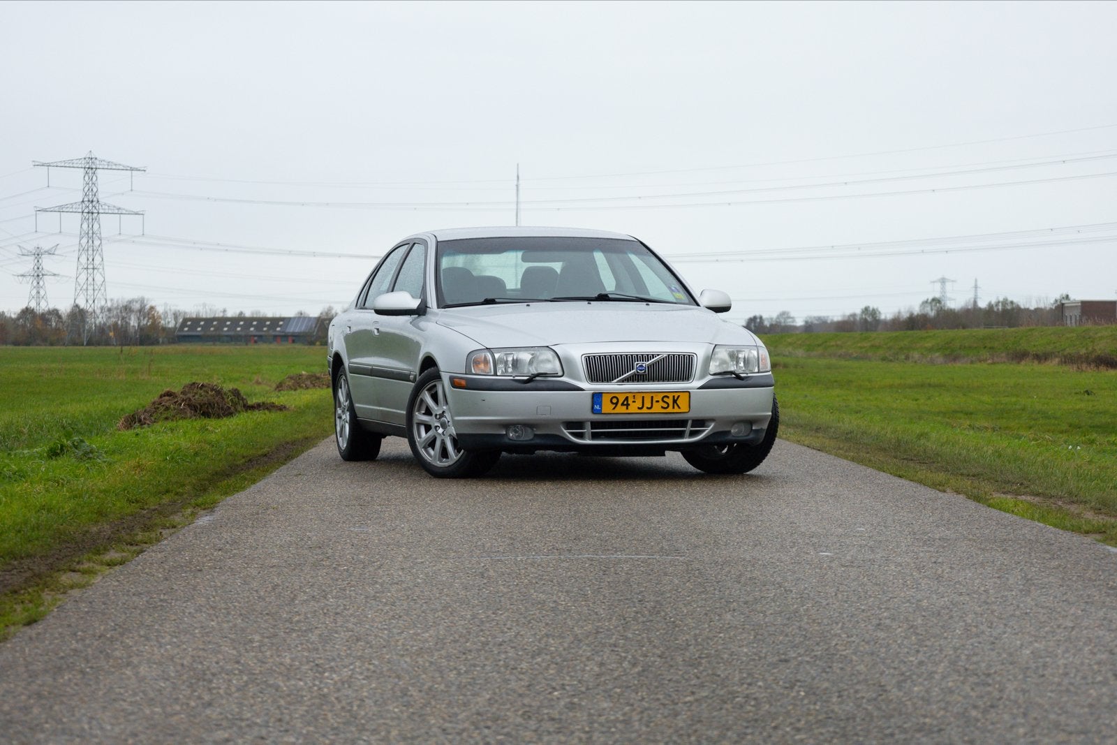 VOLVO S80 2.4 170PK AUTOMAAT 2002 Grijs, Auto's, Zwart, 2435 cc, Particulier, 170 pk