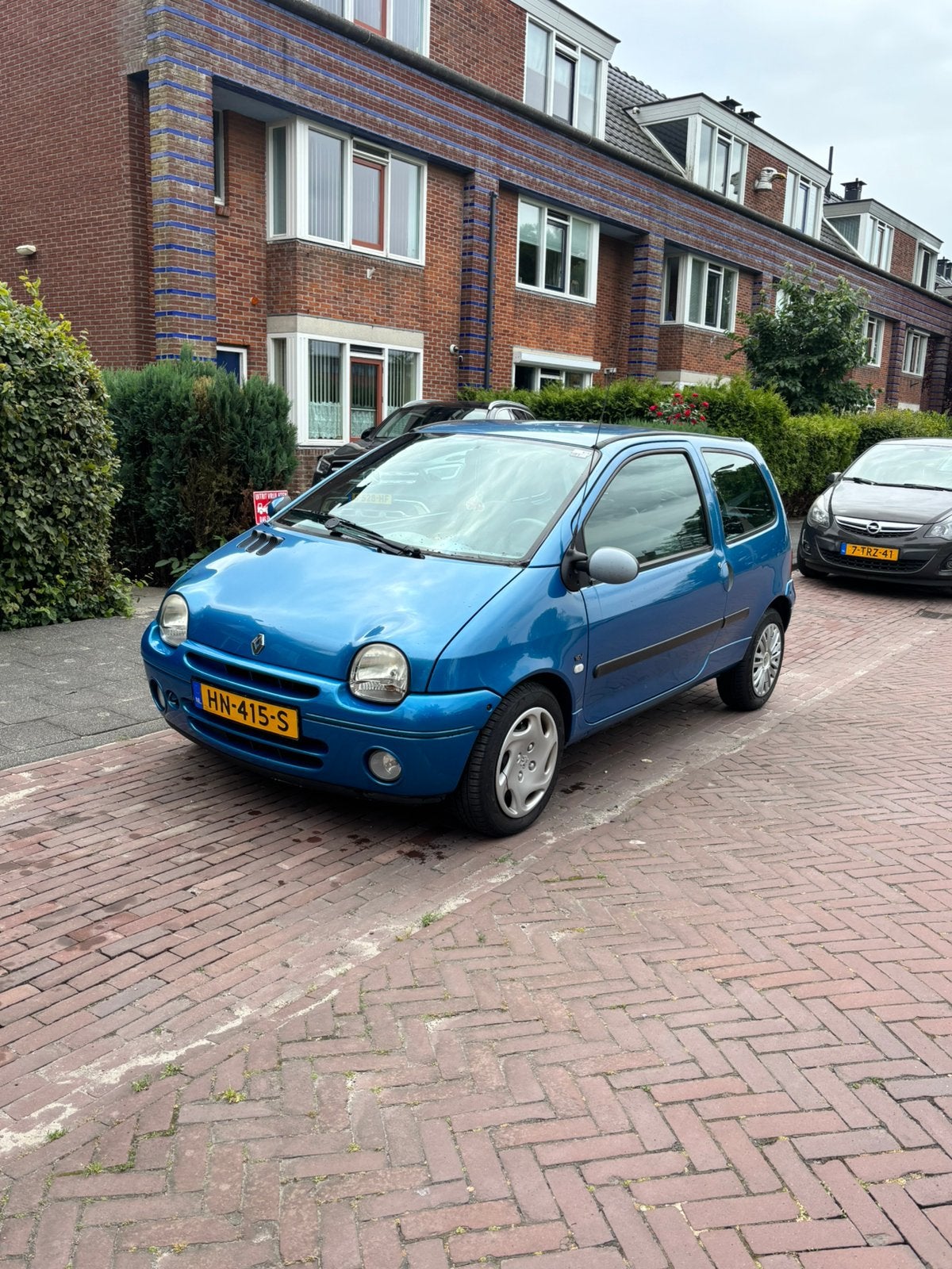 2005 Renault Twingo 16v, blauw, Auto's, Renault, Particulier, Twingo, ABS, Airbags, Airconditioning, Centrale vergrendeling, Elektrische buitenspiegels