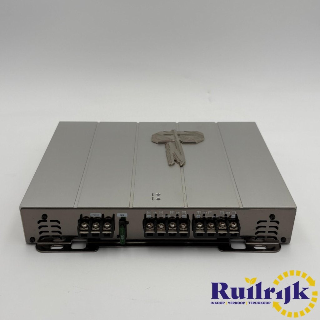 Radioactive GZRA 4100X 400W stereo amplifier auto versterker, Flex Ltd., Zo goed als nieuw, https://flex.com/contact-us, Nobelstraat 10, 5807 GA Oostrum LB, Limburg, Nederland