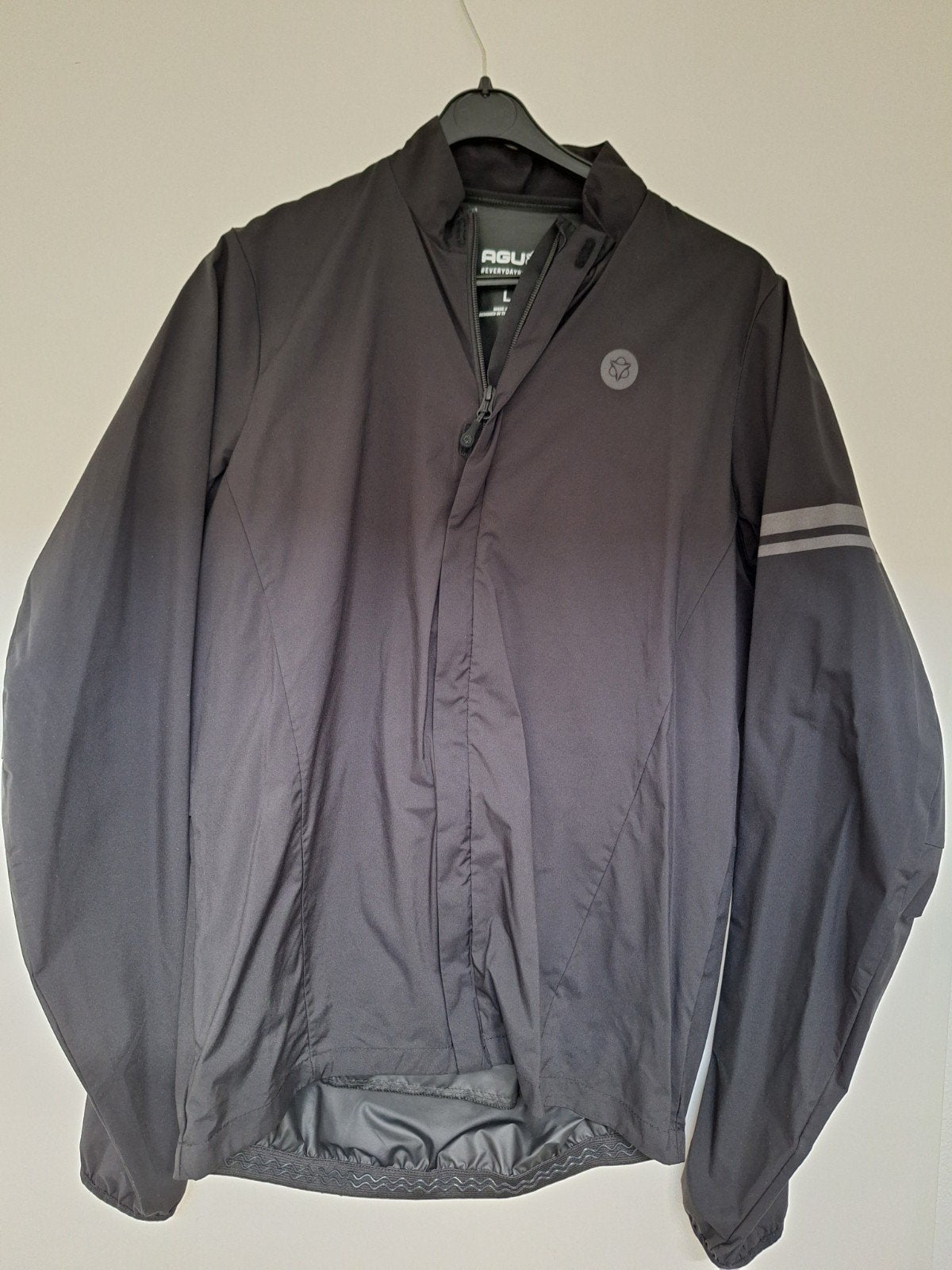 AGU  Fietsjack/regenjas Heren Maat L Zwart Nieuw!, Maat 52/54 (L), Zwart, Ophalen of Verzenden, Nieuw