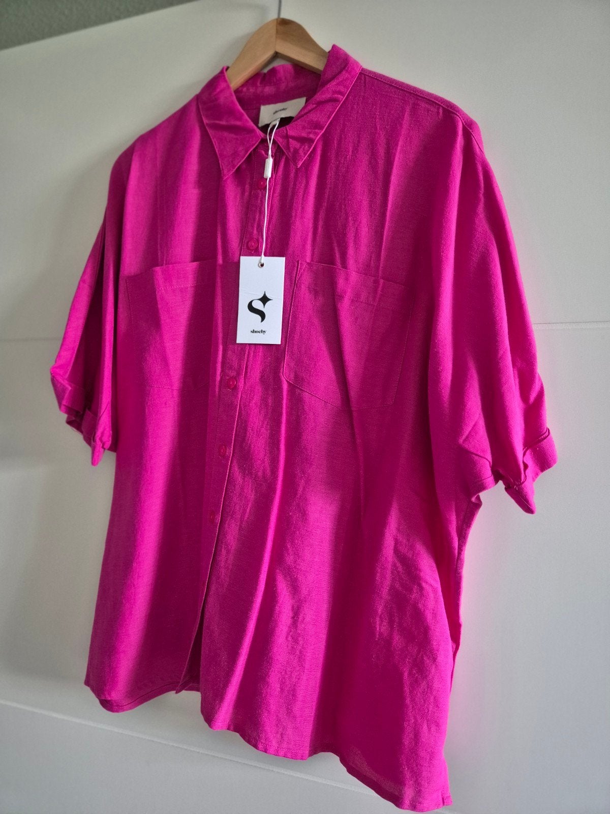 Blouse mt L/xl kleur pink shoeby nieuw, Kleding | Dames, Ophalen of Verzenden, Nieuw, Maat 46/48 (XL) of groter, Roze