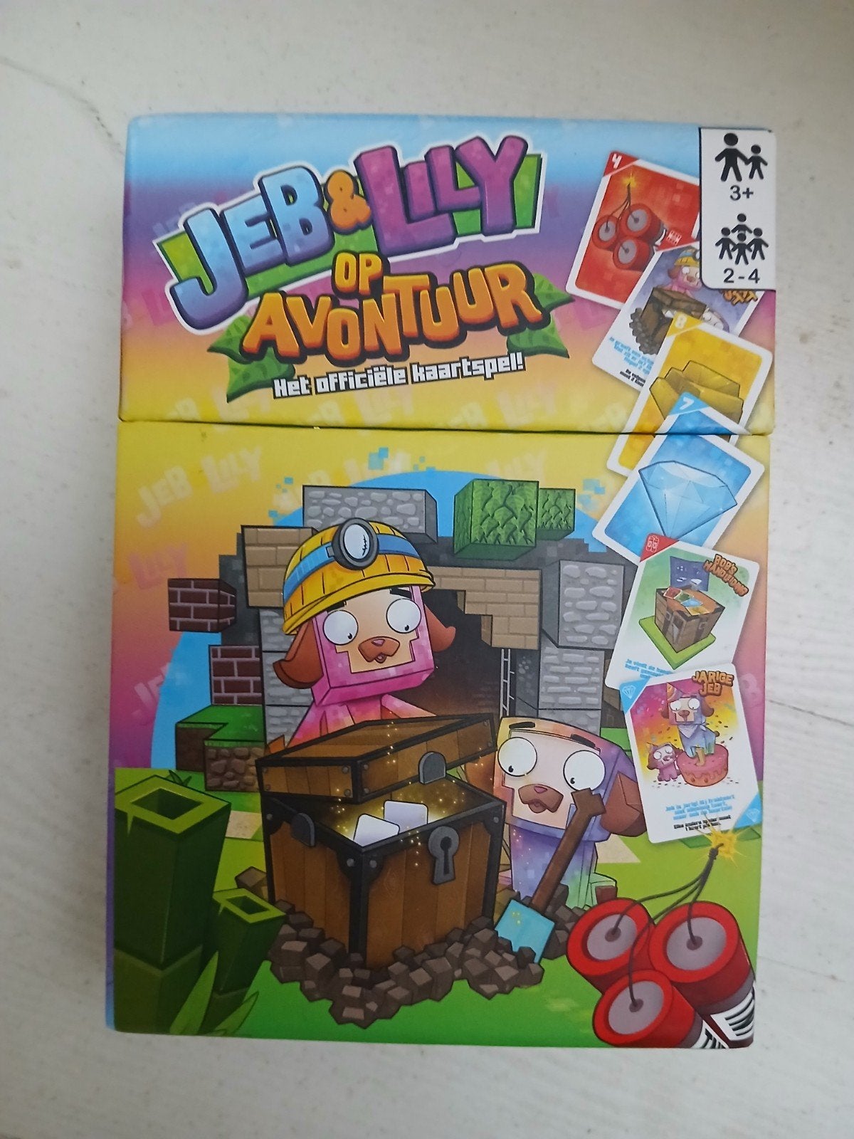 Jeb & Lily op avontuur officiële kaartspel Dodo, Drie of vier spelers, Ophalen, Gebruikt, Woutershop.nl