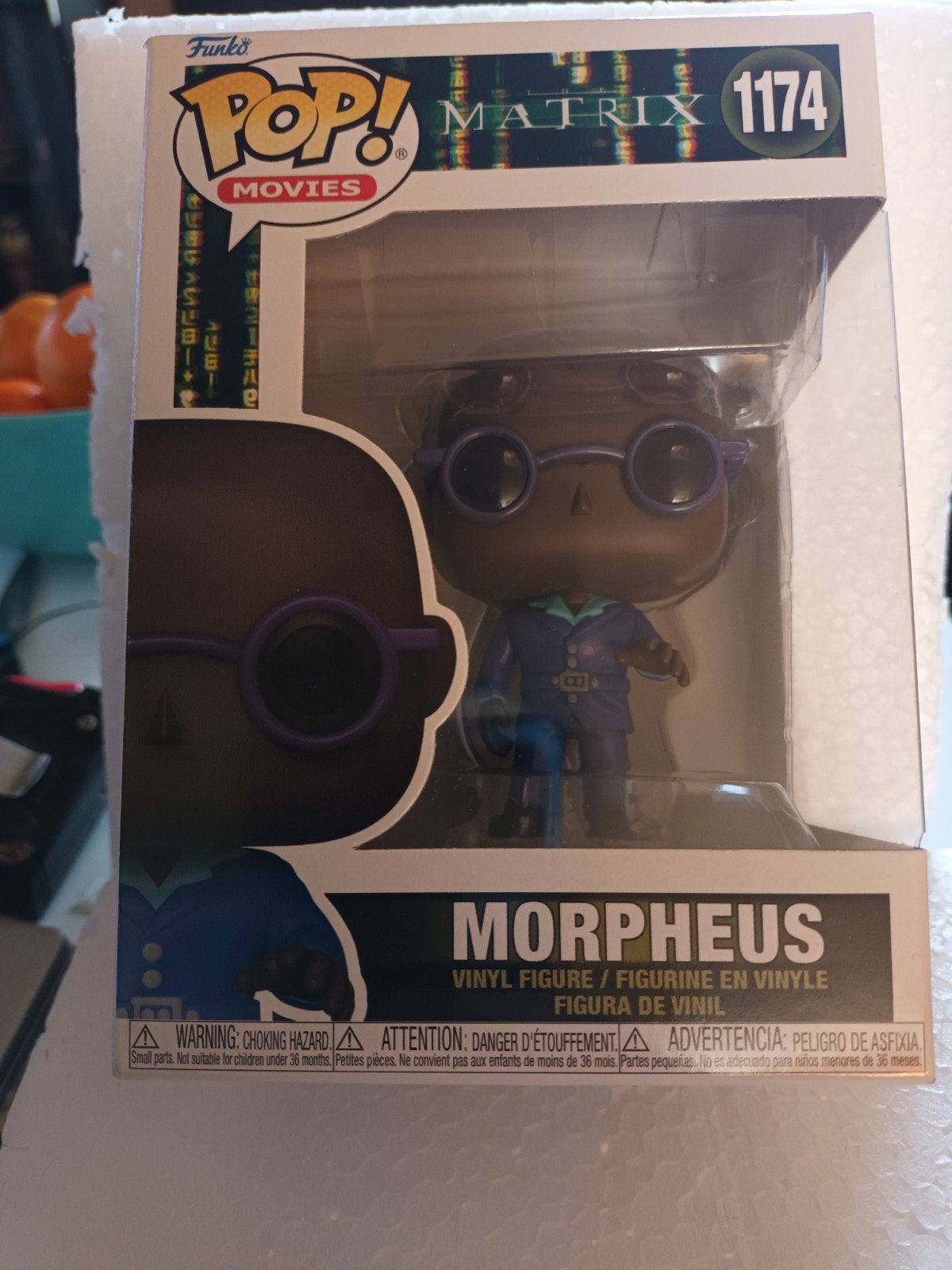 Funko Pop! The Matrix Morpheus #1174, Ophalen of Verzenden, Zo goed als nieuw