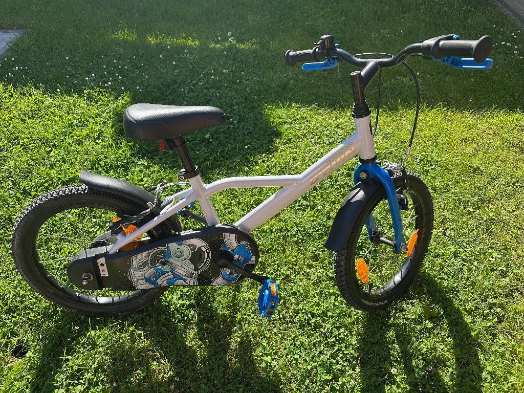 B'Twin Jongensfiets 16 inch ASTRONAUT, Ophalen, Velgrem, B'Twin, 16 inch