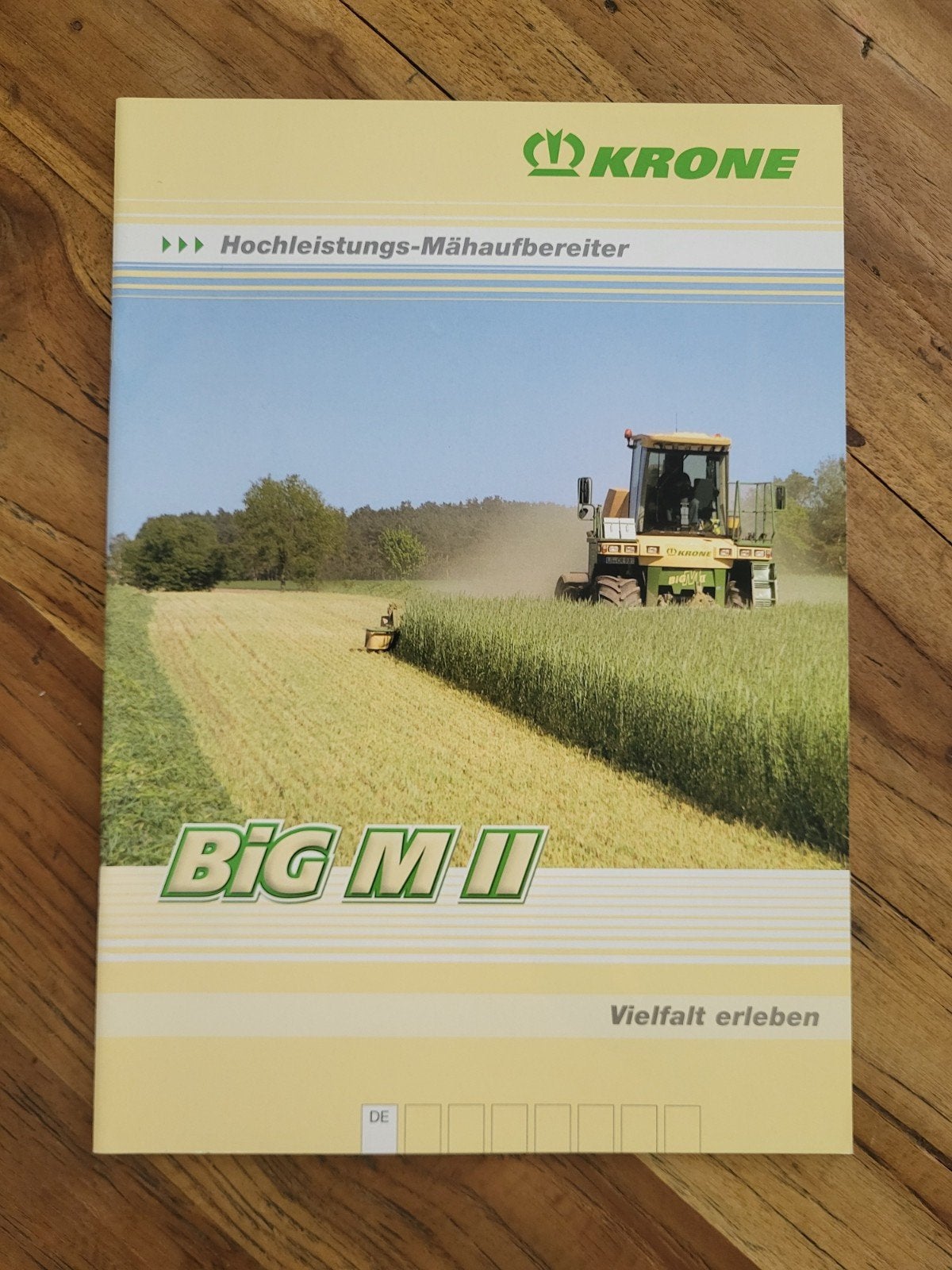 tractor folder Krone BIG M II, Ophalen of Verzenden, Zo goed als nieuw