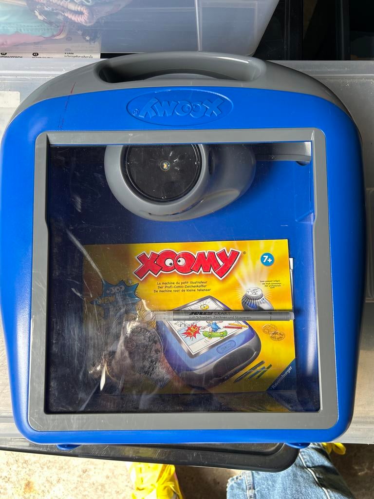 Ravensburger Xoomy tekentafel met licht en sjablonen, Ophalen of Verzenden, Zo goed als nieuw