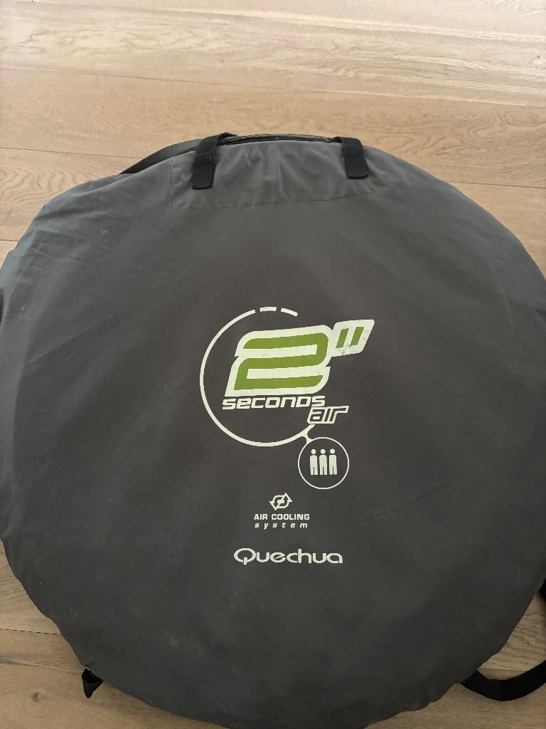 2 persoons popup tent, Caravans en Kamperen, Tenten, Ophalen, Gebruikt, Tot en met 3