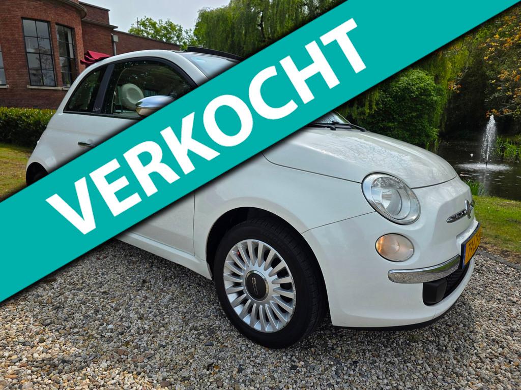 Fiat 500 C 1.2 Pop cabrio AUTOMAAT/airco, Auto's, Fiat, Bedrijf, Te koop, 500C, ABS, Airbags, Centrale vergrendeling, Elektrische buitenspiegels