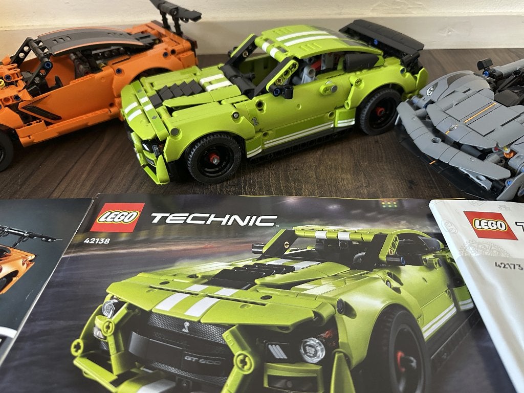 LEGO Technic 42138 Ford Mustang Shelby GT500, Lego, Inclusief instructies, Ophalen of Verzenden, Zo goed als nieuw