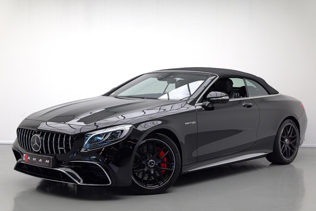 Mercedes-Benz S-klasse Cabrio S63 AMG 4MATIC Premium Plus |L, Auto's, Automaat, Gebruikt, Cabriolet, Zwart