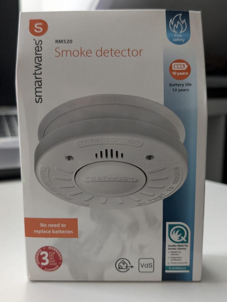 Rookmelder, Ophalen, Nieuw, Detector, Sensor of Melder, Rook