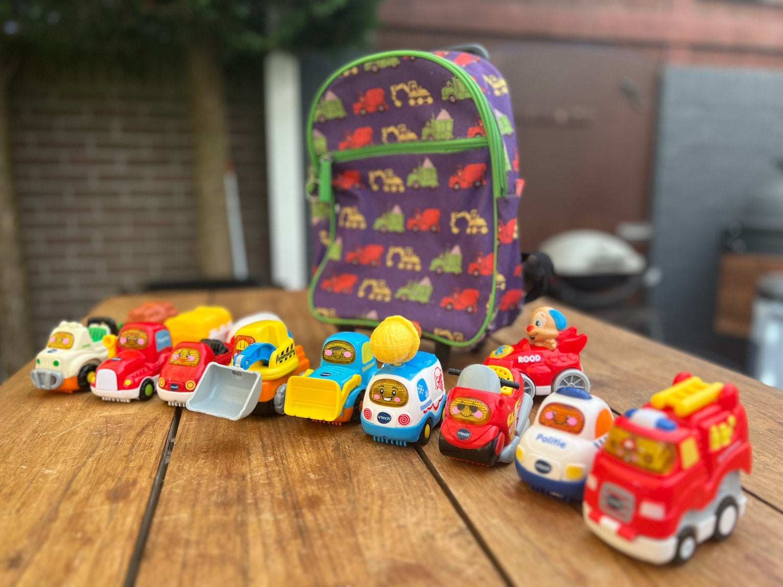 9x VTech Toet Toet Auto's en Zoef Zoef Dieren Collectie, Ophalen, Gebruikt
