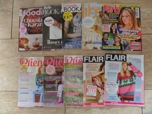 Leesplezier: Bundel van 10 tijdschriften, Ophalen of Verzenden, Zo goed als nieuw, Damesbladen