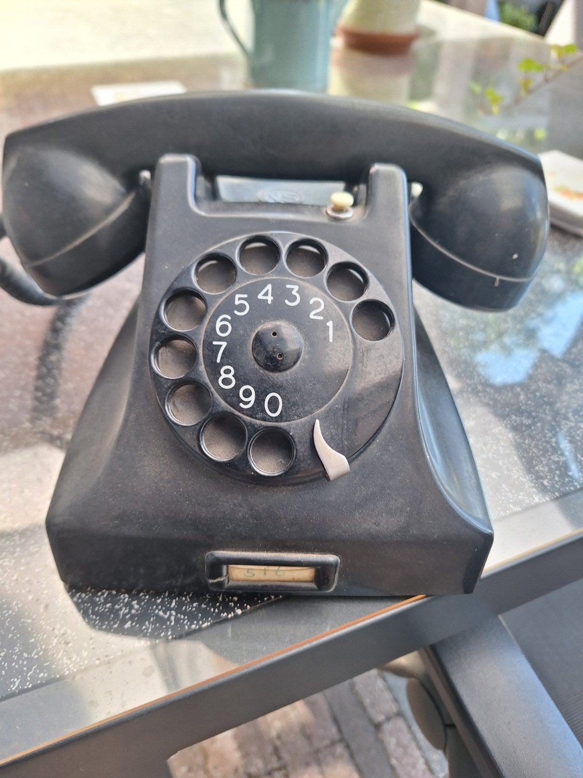 Mooie oude bakelieten telefoon ., Ophalen