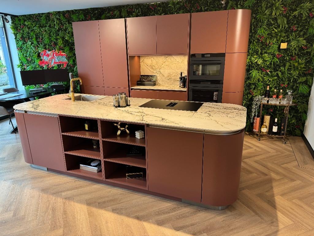 Keuken, Huis en Inrichting, Keuken | Complete keukens, Nieuw, Overige typen, Overige kleuren, Overige materialen, Greeploos, Met kookeiland
