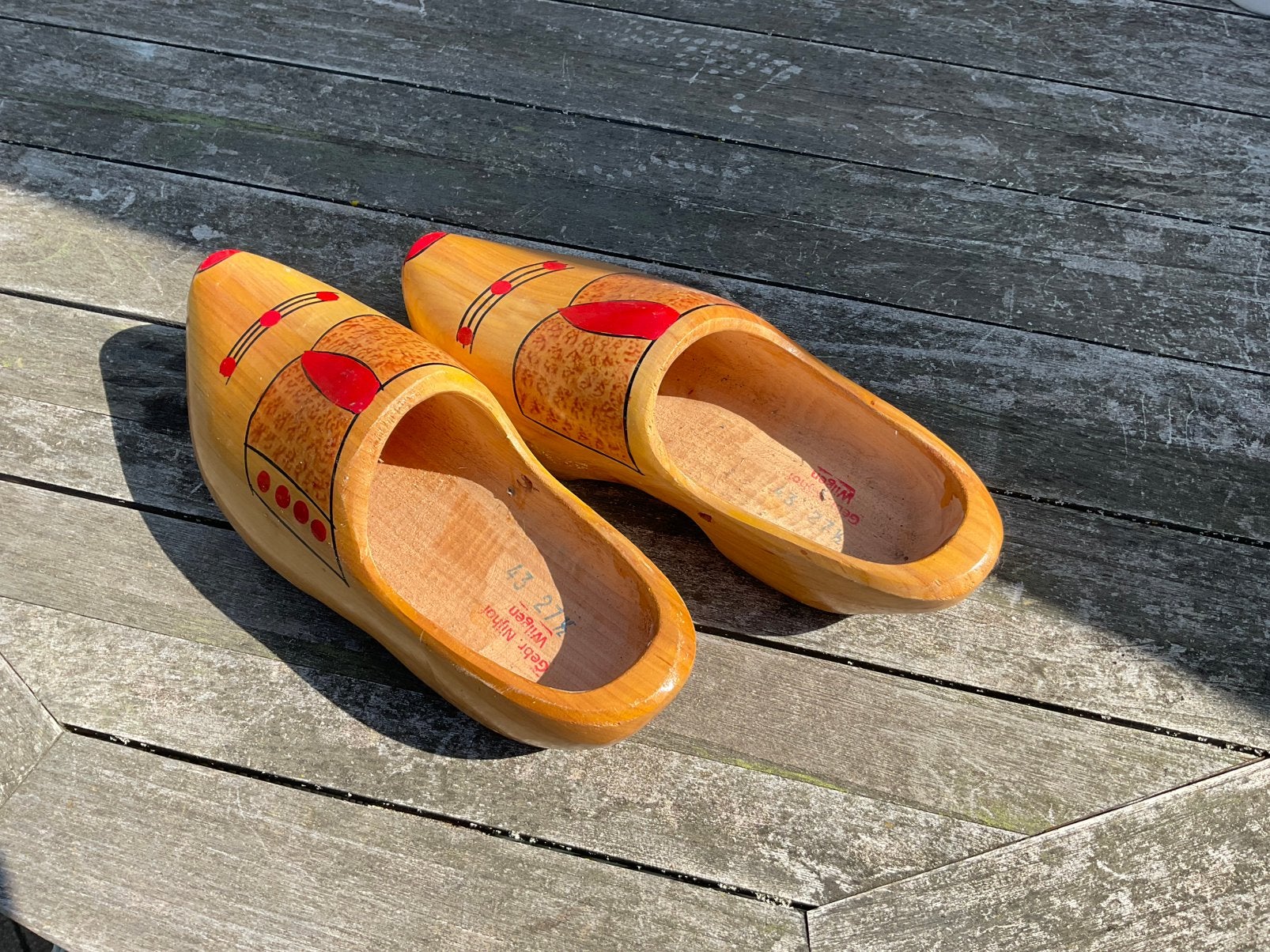 Houten klompen mt 43, Ophalen, Zo goed als nieuw, Heren, Schoenen