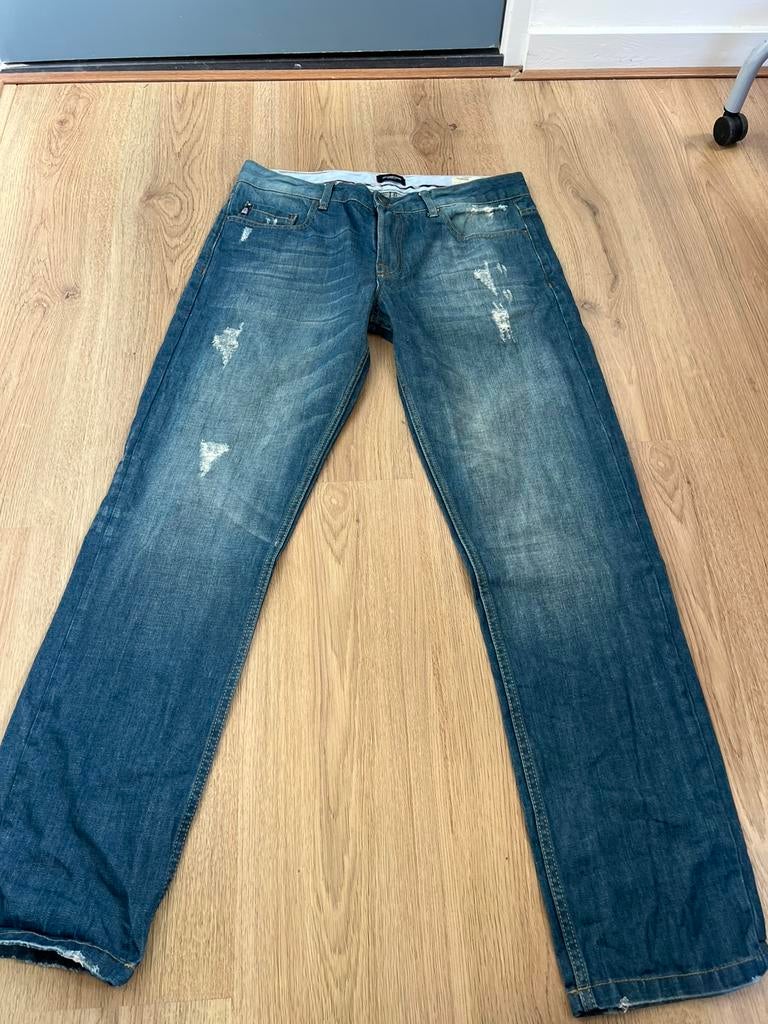 Mc gregor delong slim fit 34/32 jeans blauw, Kleding | Heren, Spijkerbroeken en Jeans, Ophalen of Verzenden, Zo goed als nieuw