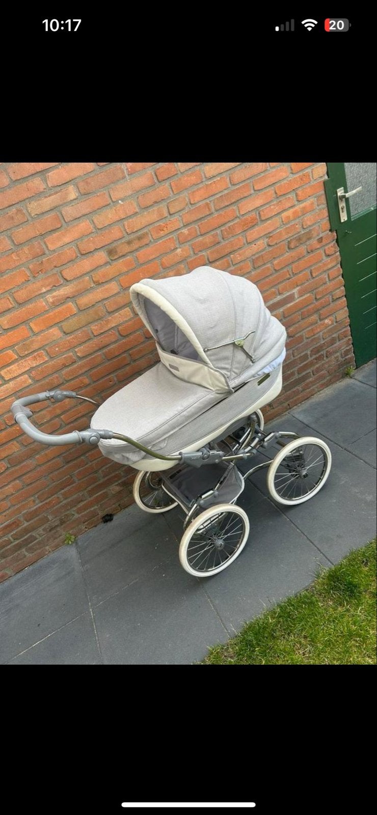 Bebecar Limited Edition Retro Kinderwagen - Zo goed als nieu, Luchtbanden, Zo goed als nieuw, Combiwagen, Ophalen