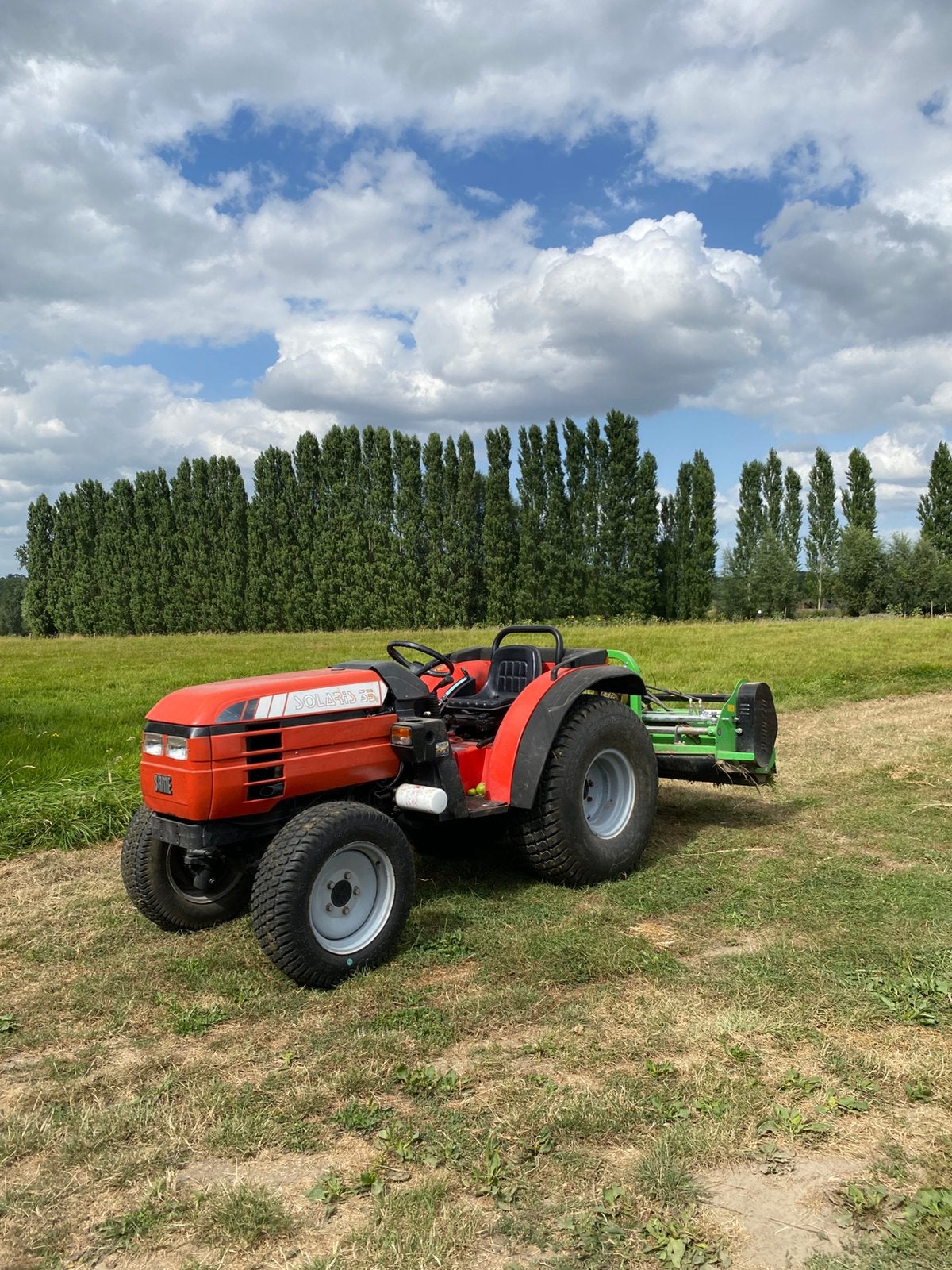 Same Solaris 35 DT Tractor, Ophalen, Gebruikt, Cultivator