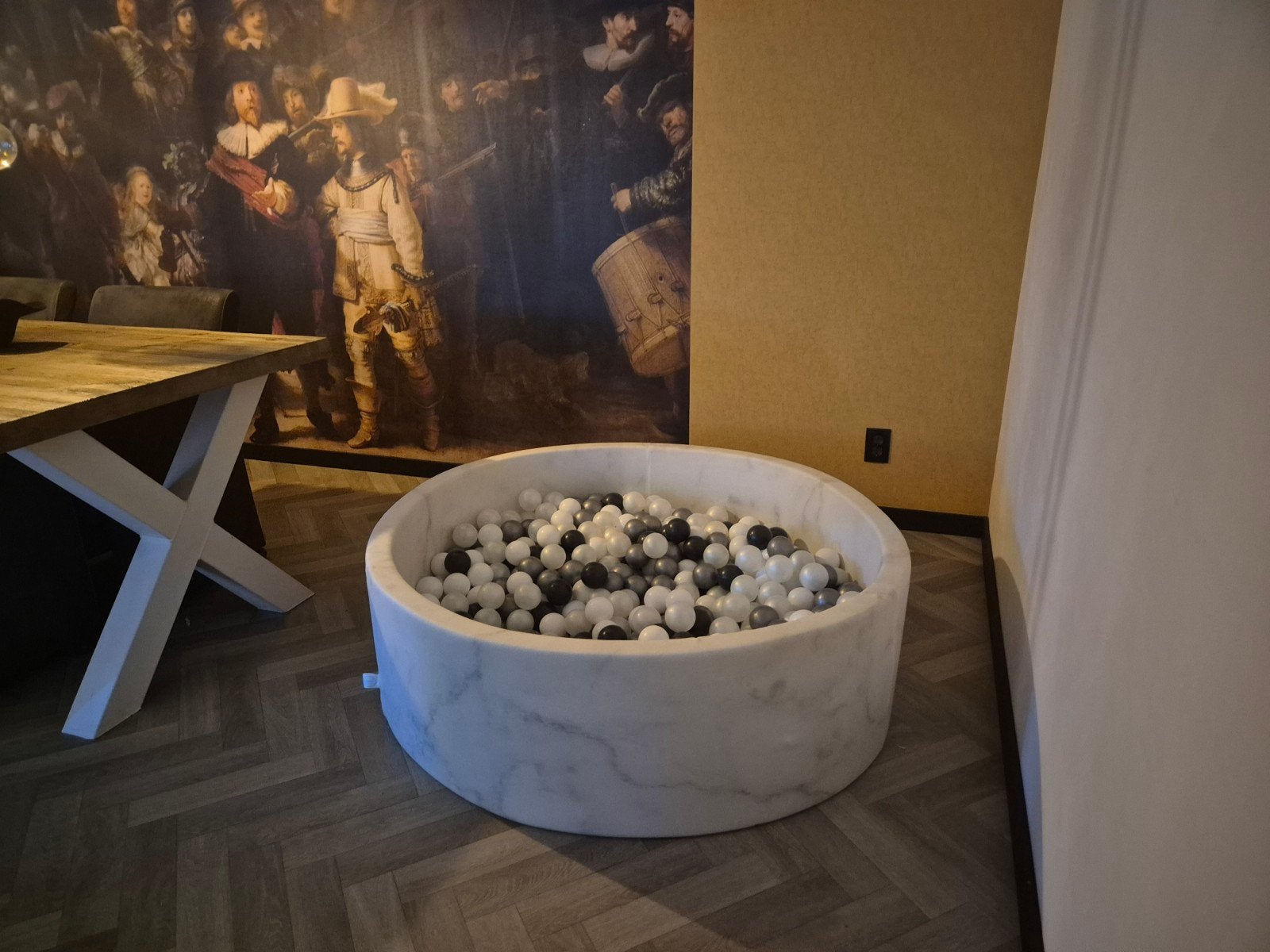 Grote ballenbak van 40x130 cm, inclusief ballen, Ophalen, Zo goed als nieuw, Jongen of Meisje