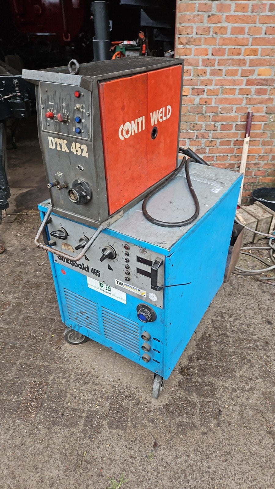 Sincosald 465e lasapparaat, Ophalen, Gebruikt, 250 ampère of meer, Overige typen
