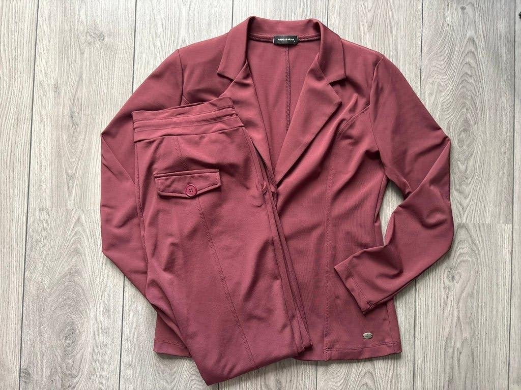 angelle milan pak maat M/L, Maat 38/40 (M), Kostuum of Pak, Overige kleuren, Ophalen of Verzenden