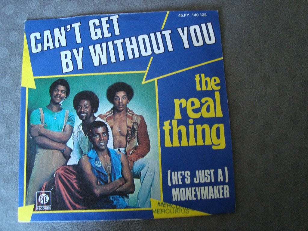 The real thing - can't get by without you, Ophalen of Verzenden, Zo goed als nieuw, Pop