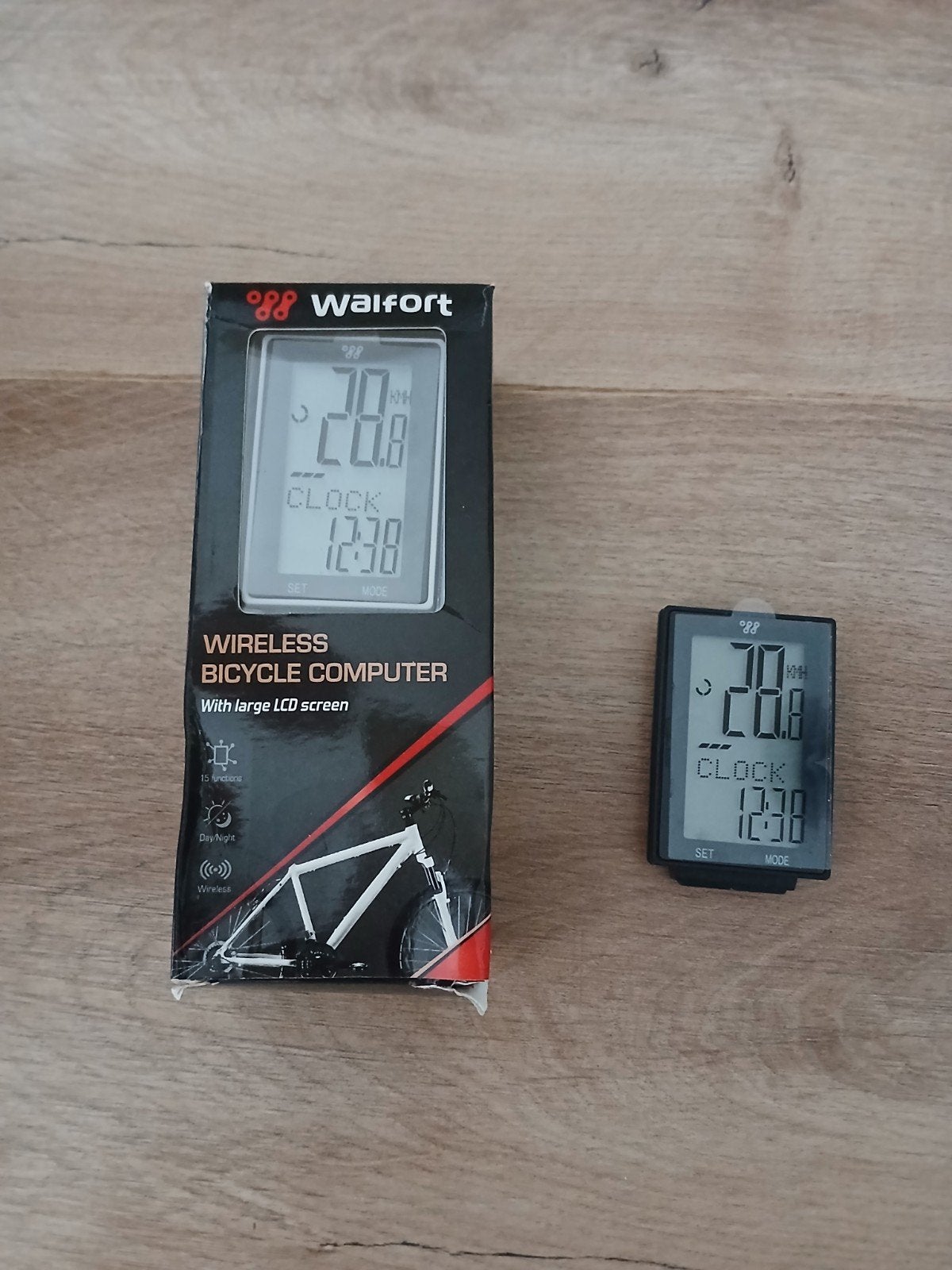 fiets computer en 1 extra schermpje er bij, Ophalen, Nieuw