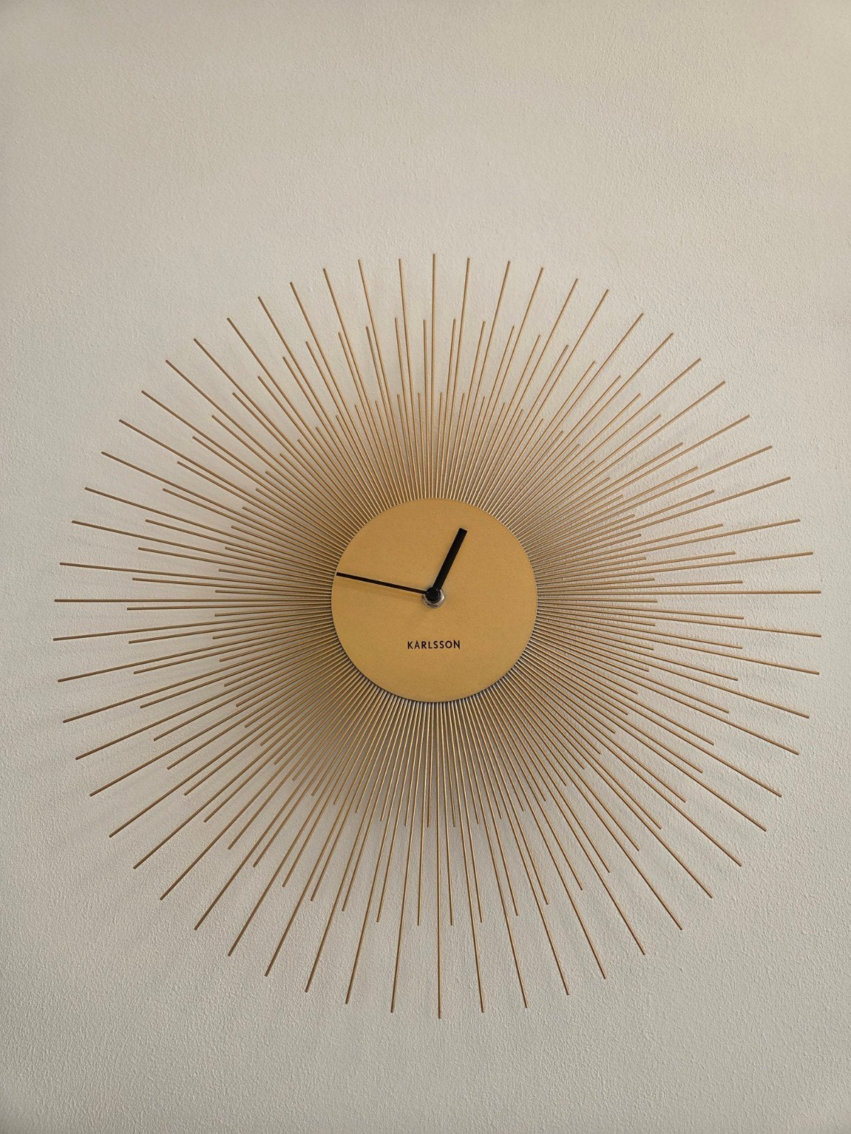 Karlsson Wandklok Goud 40 cm, Ophalen, Goud, Wandklok, Analoog