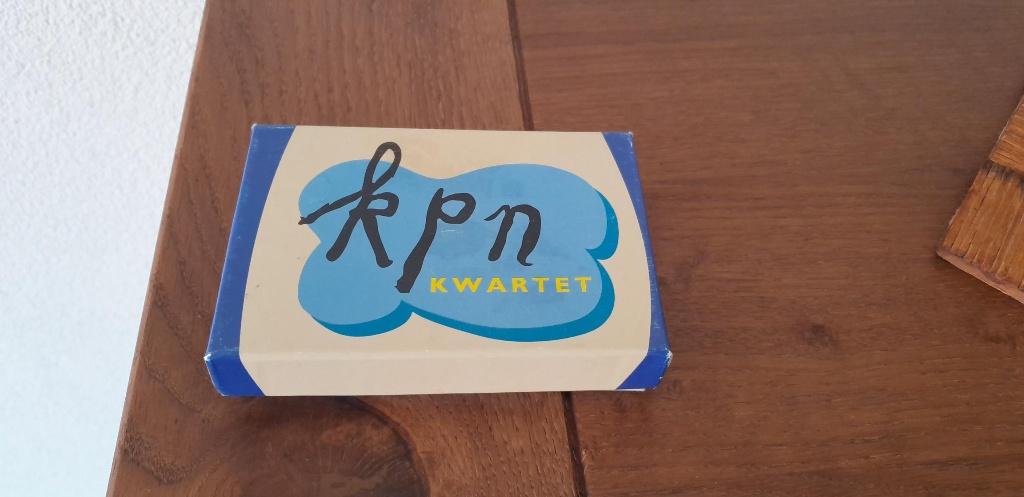 KPN Kwartet ptt post Postnl Post Telefoon Telegraaf, Verzamelen, Ophalen of Verzenden, Zo goed als nieuw, Gebruiksvoorwerp