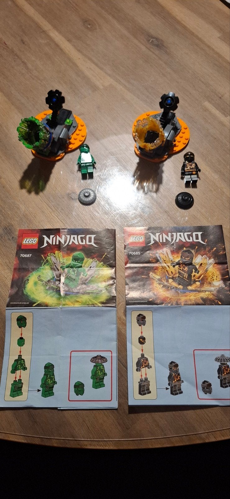 LEGO Ninjago 70687 & 70685 Spinjitzu Burst Sets, Ophalen of Verzenden