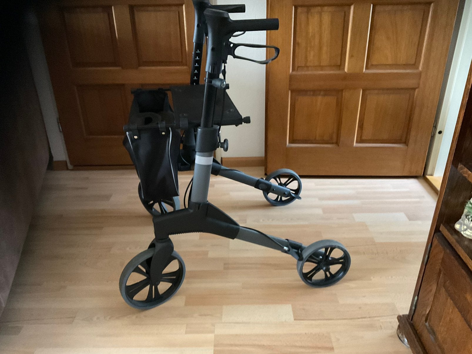 lichtgewicht rollator, makkelijk inklapbaar boodschappentas, Ophalen, Lichtgewicht, Gebruikt