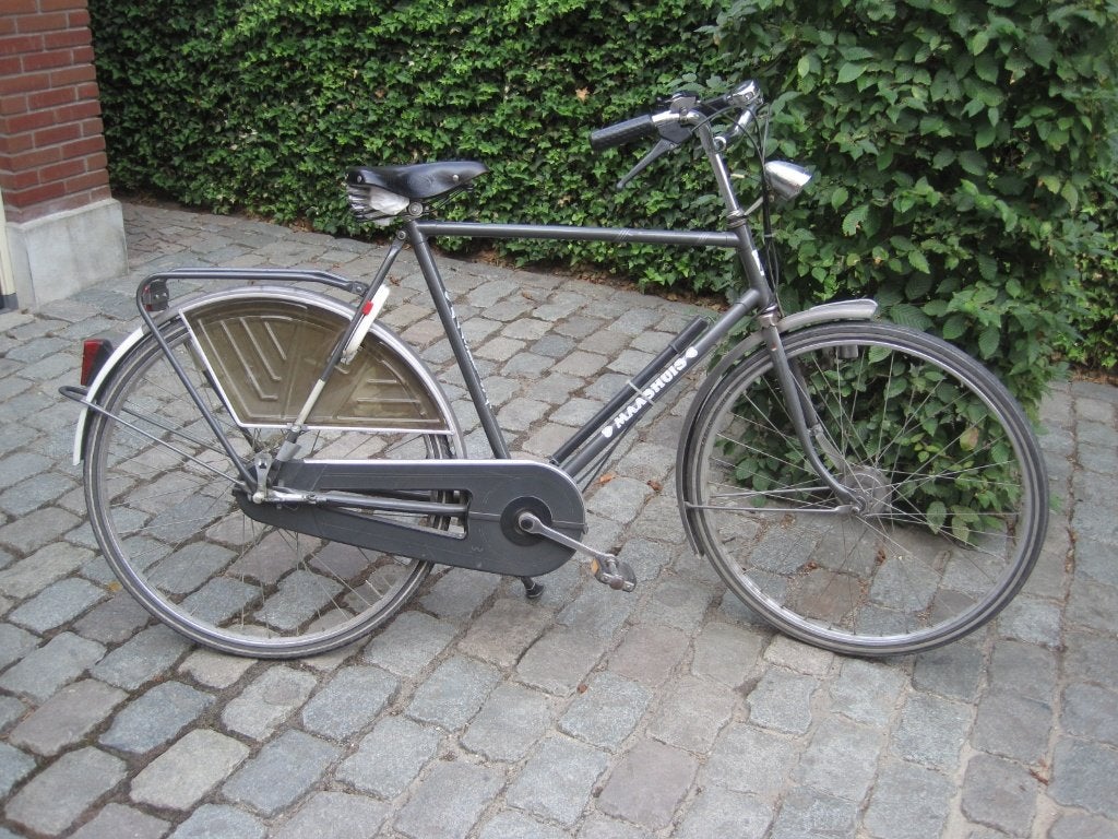 Herenfiets met 3 versnellingen in prima staat, Gebruikt, 57 tot 61 cm, Trommelrem, Ophalen