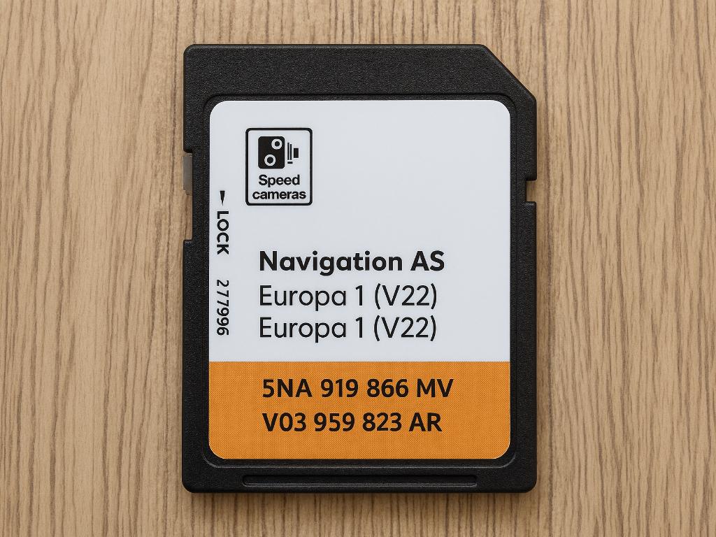 Volkswagen Auto - SD-kaart Europa 2026 - GPS navigatie 32 GB, Verzenden, Nieuw, Volkswagen