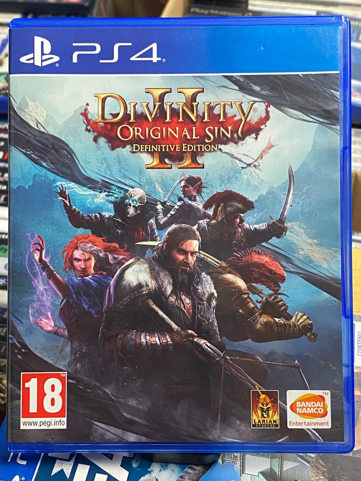 Divinity II Original Sin Definitive Edition PlayStation 4, Avontuur en Actie, Info@bandainamco.com, Vanaf 18 jaar, 1 speler