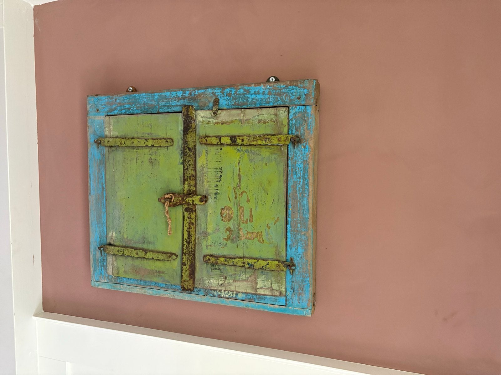 Decoratieve houten luiken - Vintage look, Ophalen