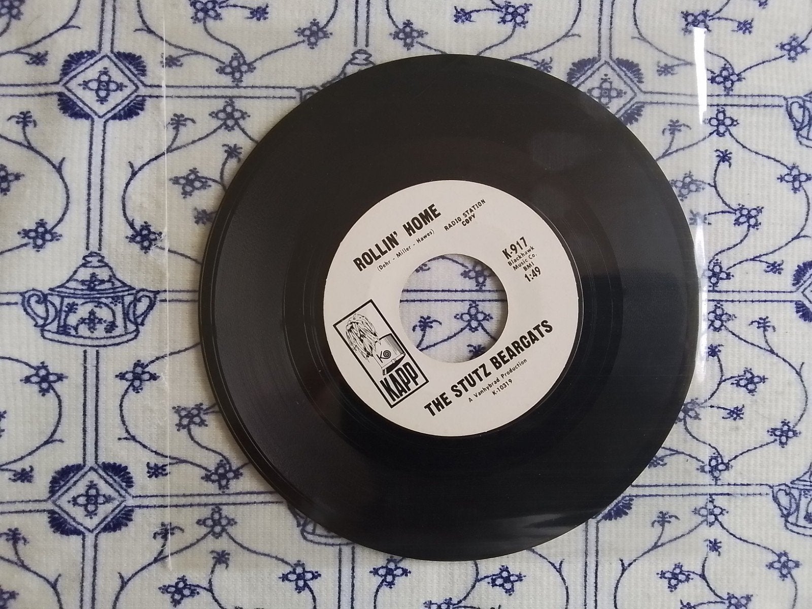 The stutz bearcats           Rolin home (radio cpoy), Ophalen of Verzenden, Zo goed als nieuw, 7 inch, Jazz en Blues
