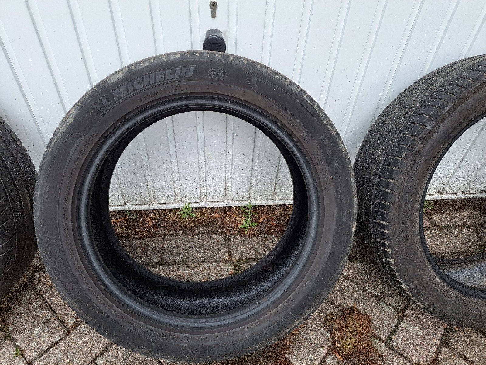Set Michelin Primacy 3 zomerbanden 225/50R18 (4,1-5,0mm), Ophalen, 18 inch, Gebruikt, Band(en)