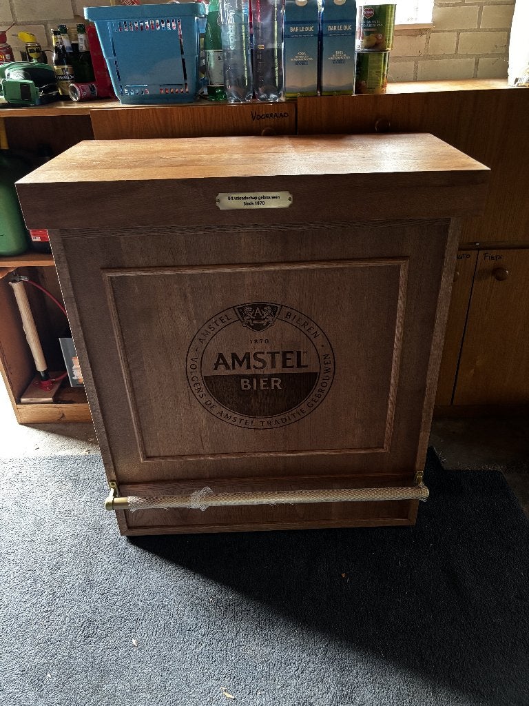 Amster Barmeubel, Ophalen, Gebruikt