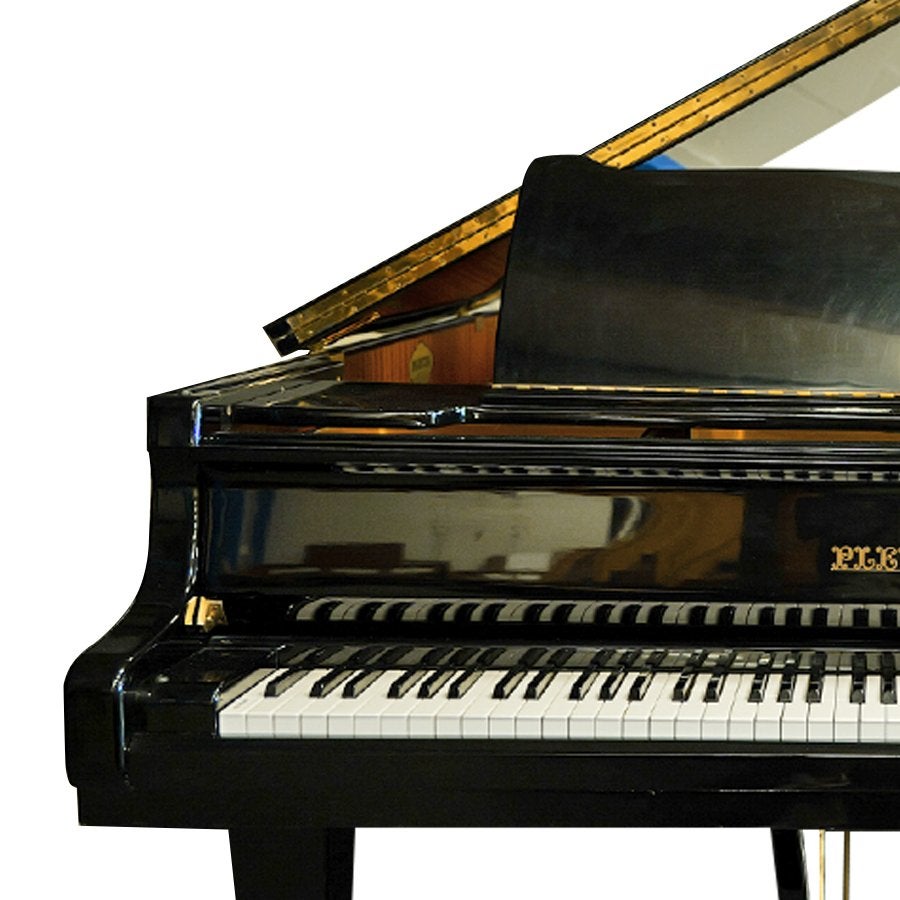 Pleyel 1.70 Vleugel - Zwart Hoogglans (1975), Gebruikt, Zwart, Ophalen of Verzenden, Pleyel