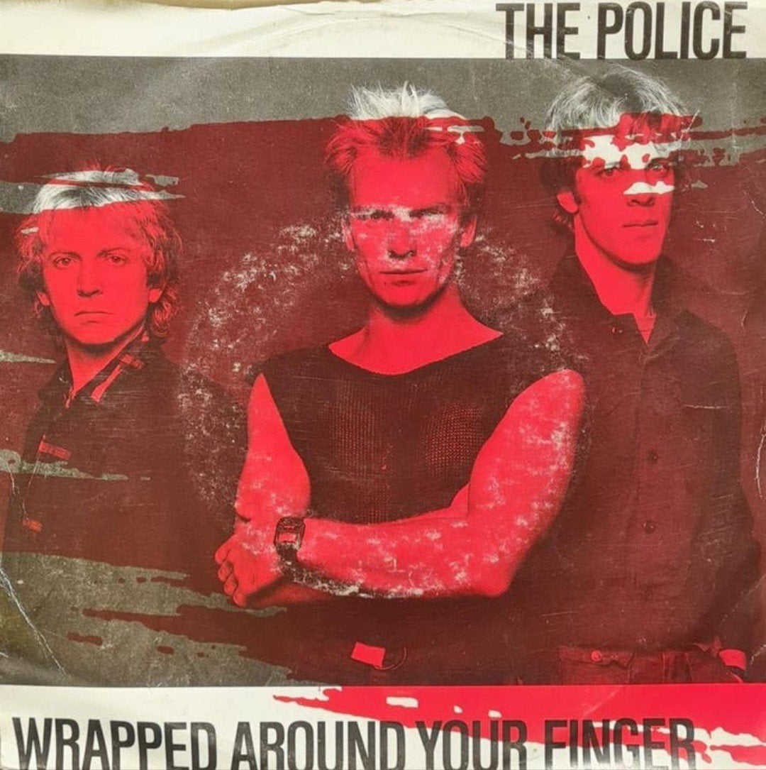 THE POLICE  - WRAPPED AROUND YOUR FINGER, Cd's en Dvd's, Vinyl Singles, Ophalen of Verzenden, Gebruikt, Pop