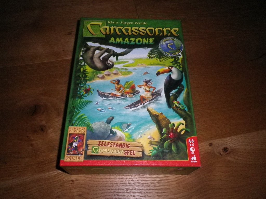 Carcassonne Amazone, Ophalen, Zo goed als nieuw, 999Games