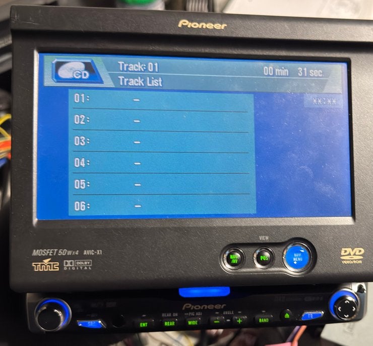 Pioneer Avic- X1 Autoradio met scherm, Ophalen of Verzenden, Zo goed als nieuw