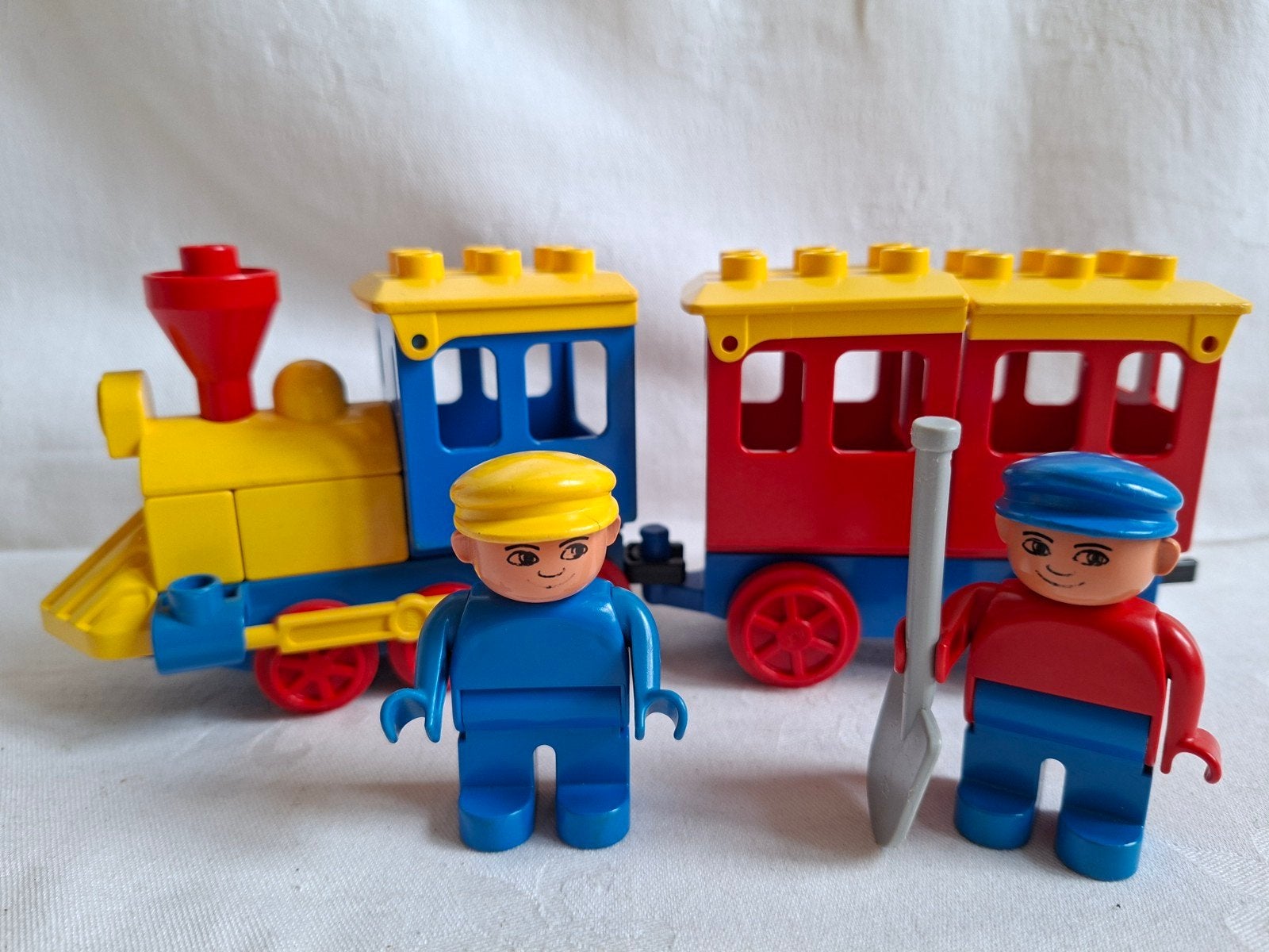 Vintage Duplo set 2705 Passenger Train Passagierstrein, Gebruikt, Ophalen of Verzenden, Duplo, Complete set