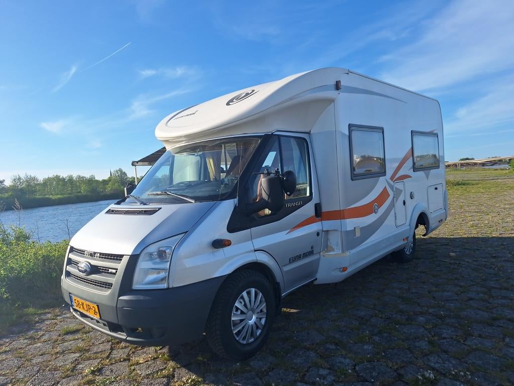 Eura mobile profila 411  2.2 cdi  bouwjaar  2010, Standaard zit, Ringverwarming, Ford, Tot en met 3