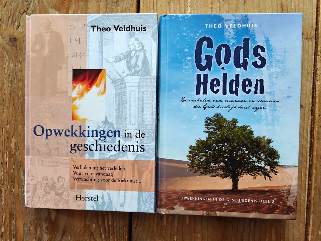 2 Boeken van Theo Veldhuis., Ophalen of Verzenden, Zo goed als nieuw