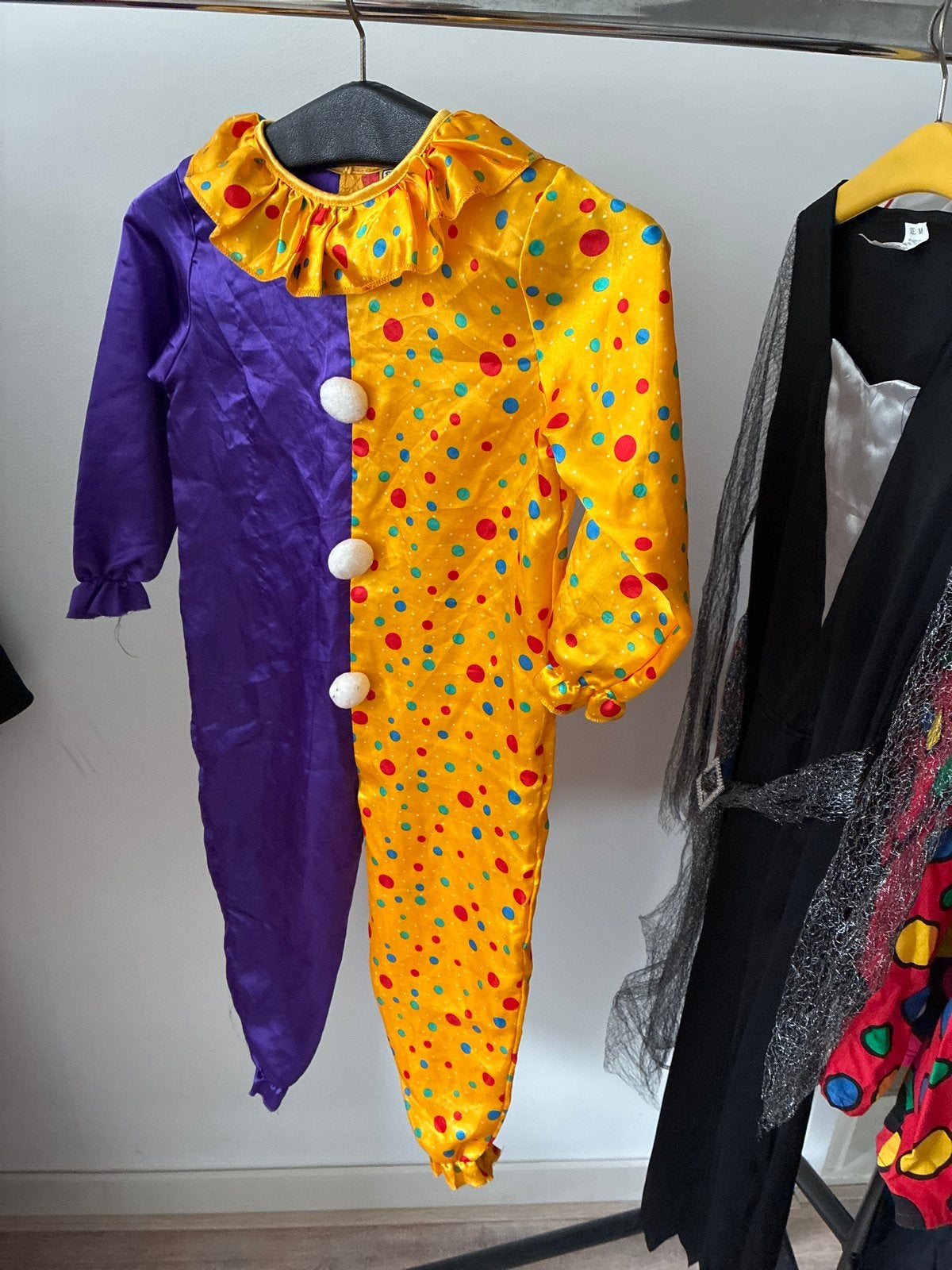 Halloween clownspak voor kinderen 116, Ophalen of Verzenden, Gebruikt, Jongen of Meisje