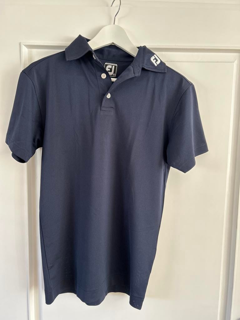 Mooie donkerblauwe FootJoy golfpolo - Maat XS, Ophalen of Verzenden, Zo goed als nieuw, Kleding, Overige merken