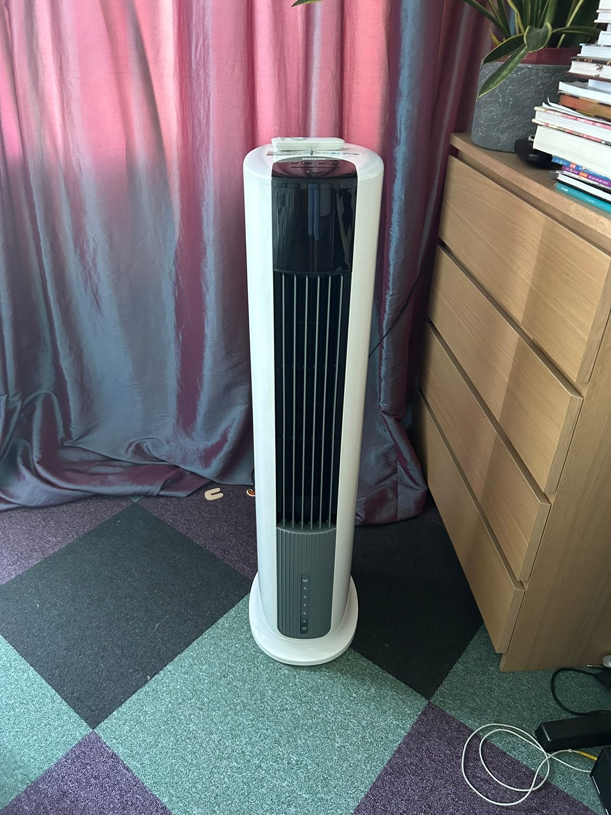 Domo tower air-cooler 3in 1 zo goed als nieuw, Ophalen, Zo goed als nieuw, Torenventilator